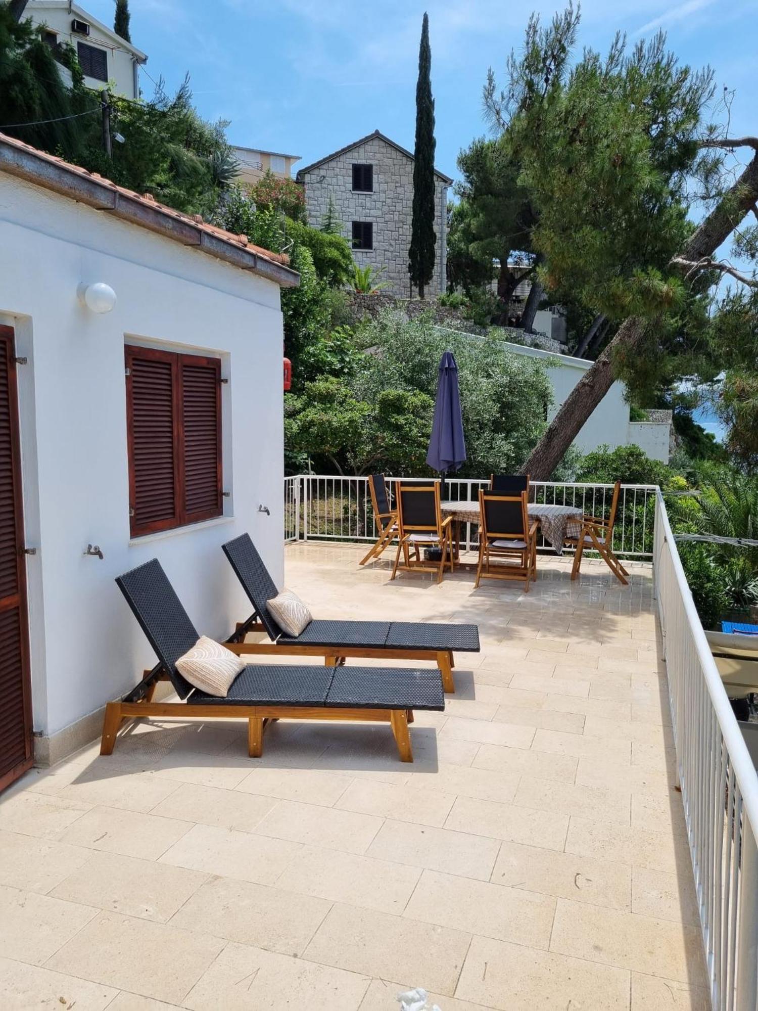 Apartman On The Beach - Nemira, Omis Leilighet Eksteriør bilde
